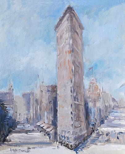 Flatiron Art Print by Carole Stevens